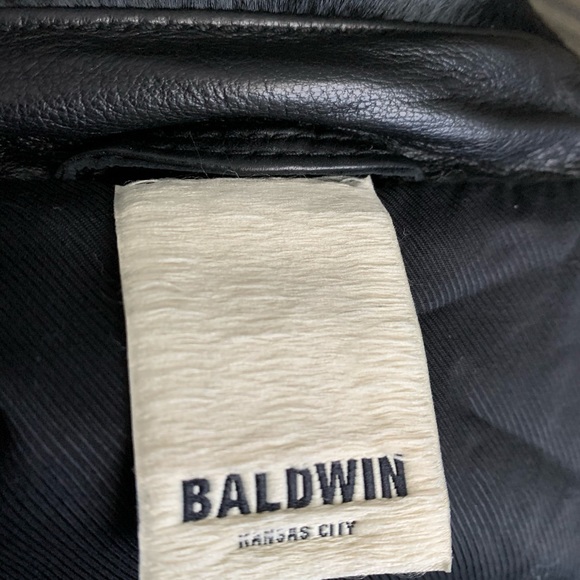 BLDWN Flint leather calf hair jacket - Picture 13 of 14